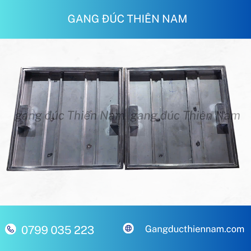 Nắp lát gạch inox